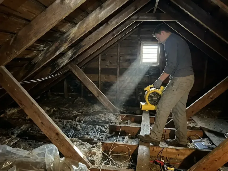 attic-water-damage-drying-proc-007 — frequently asked questions, Emergency Water Extraction & 24/7 Flood Response in Villa P…